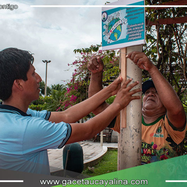 Campaña conjunta para concienciar sobre el cuidado del medio ambiente en Atalaya