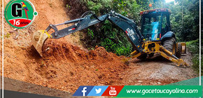 Municipalidad de Padre Abad habilita carretera clave para productores agrícolas