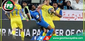 Brutal codazo de Cristiano Ronaldo