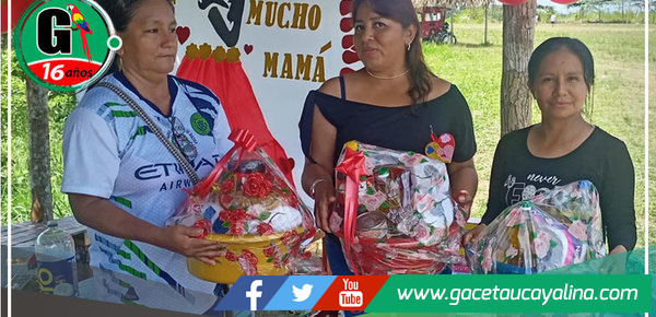 Entrega de canastas a madres de Irazola como gesto de solidaridad y gratitud
