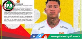 Atletico Grau emite un comunicado sobre Ray Sandoval 