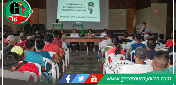 Conducción Responsable: Municipio de Atalaya Capacita a más de 500 Conductores