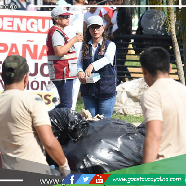 Juramentación de Juntas Vecinales: Alcaldesa Janet Castagne Impulsa Campaña Contra el Dengue en Coronel Portillo