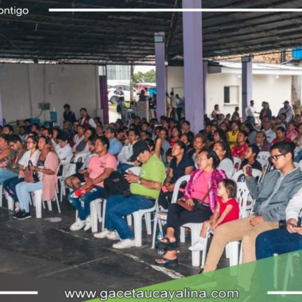 Alcalde Joel Parimango lidera exitosa Audiencia Pública de Rendición de Cuentas en San Juan Bautista 