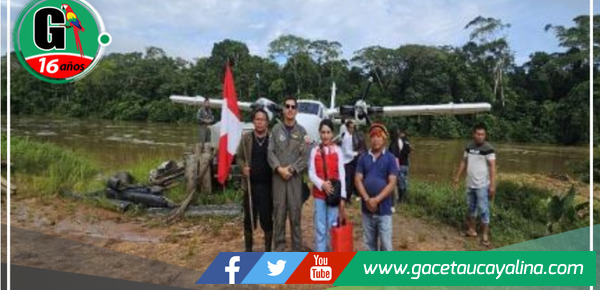 PIAS aérea llega por primera vez a comunidad nativa Boca de Copal en Loreto