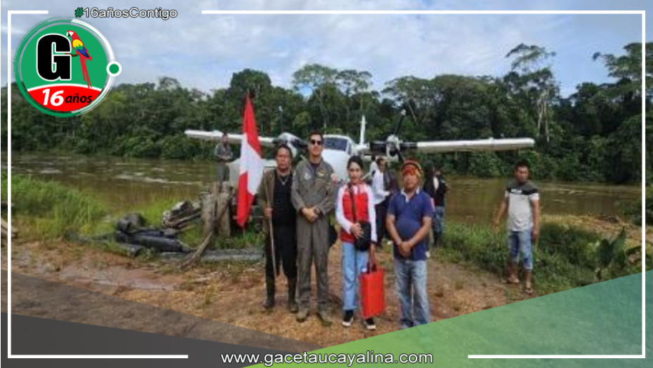 PIAS aérea llega por primera vez a comunidad nativa Boca de Copal en Loreto