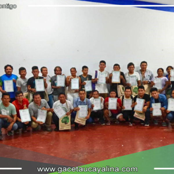 Comunidades amazónicas se capacitan para compensar multas forestales con acciones de conservación en Ucayali