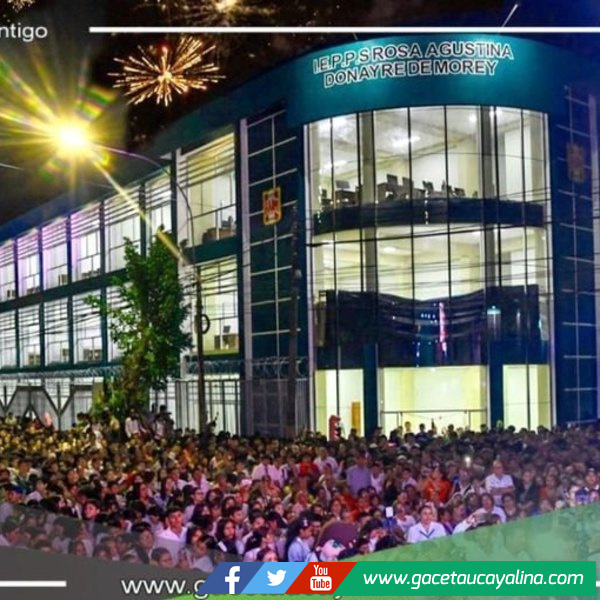  Tras largo años de estar paralizada, inaguran colegio RosaAgustina