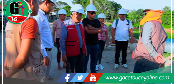 Alcalde de Sepahua supervisa avance de obra clave para el distrito
