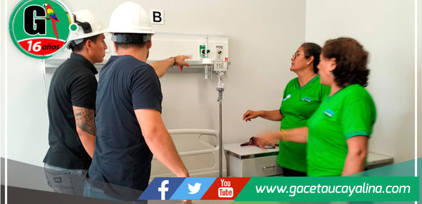 El Hospital Tingo María comienza la reubicación interna del servicio de Medicina