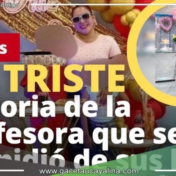 Profesora intento quitarse la vida lanzándose del puente de Iquitos 