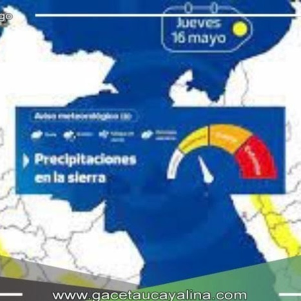 Ponerse en alerta este 15 y 16 de Mayo que podria darse este fenómeno meteorológico