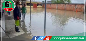 Lluvias intensas inundan Iquitos y afectan instituciones educativas