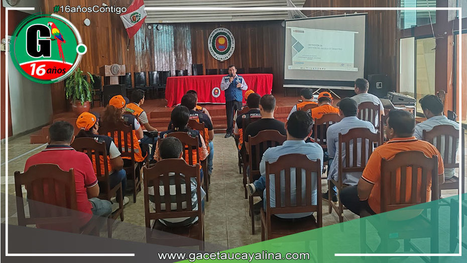Municipalidad de Coronel Portillo fortalece capacidades en gestión del riesgo de desastres