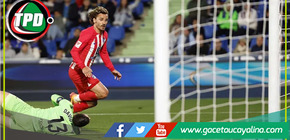 El Atlético consigue un punto gracias a un 'hat trick' de Griezmann