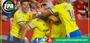 El Cádiz consigue un agónico triunfo en el Sánchez Pizjuán y sigue soñando con la permanencia