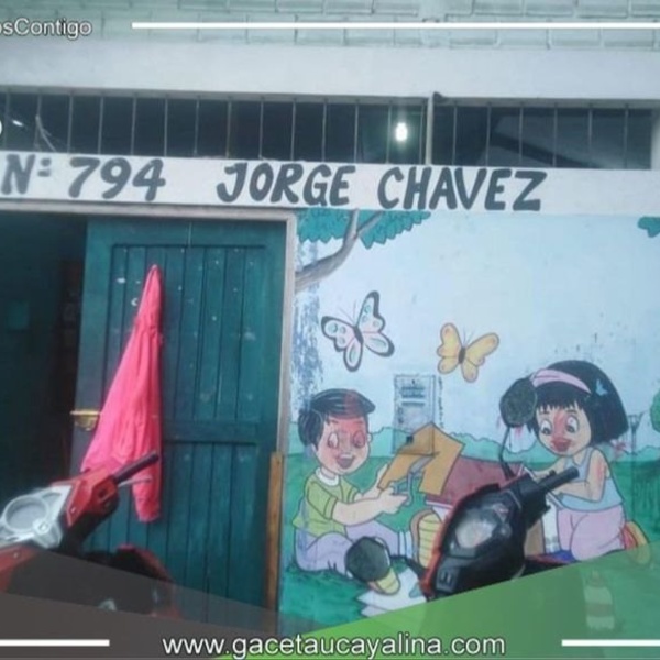 Suspenden clases hasta nuevo aviso en el jardín 794 Jorge Chávez de Iquitos por las lluvias que se esta dando 