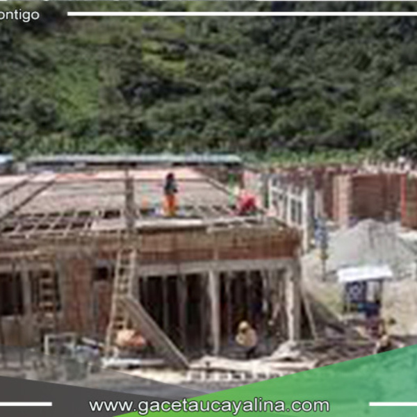 Obra del centro de salud de Monzón suspendida y completamente abandonada