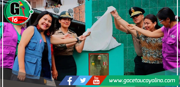 Ucayali: se inaugura la primera Comisaría de Familia en el distrito de Callería