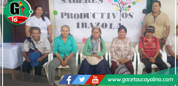 Programa Pensión 65 y Municipalidad de Irazola promueven talleres de saberes productivos