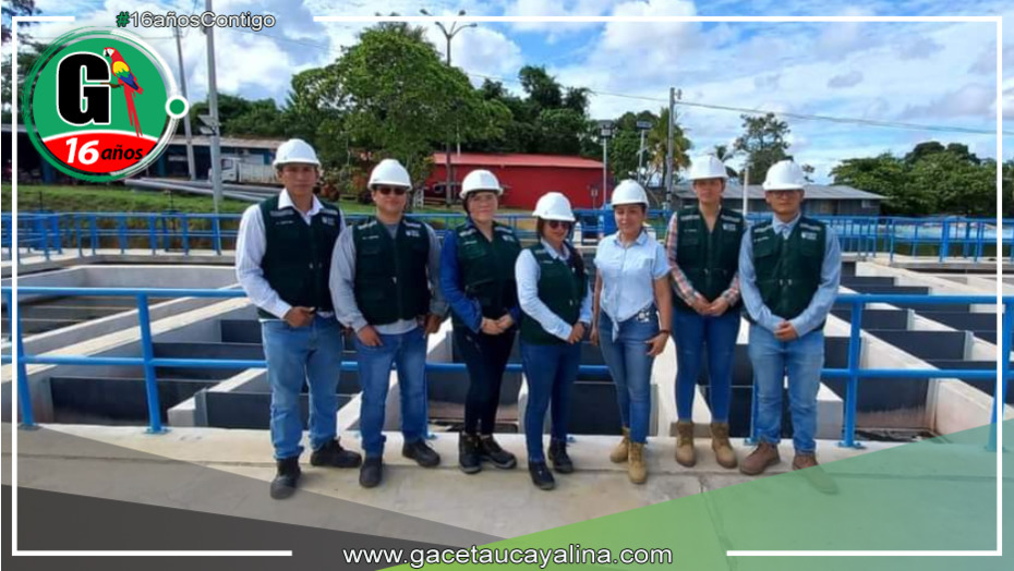 Estudiantes de Ingeniería Ambiental de la Universidad César Vallejo visitan planta de tratamiento de agua potable