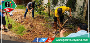 Alcalde Rodolfo Lovo Tello lidera iniciativa para mejorar suministro de agua en pasaje Belén de Contamana