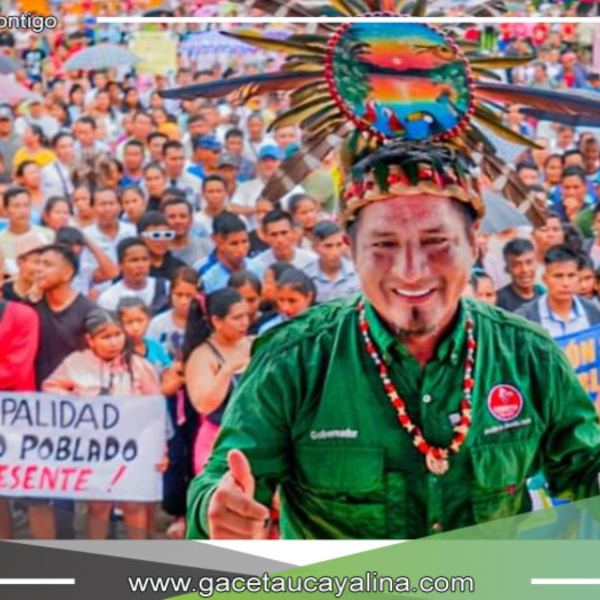 Gobernador René Chávez inicia mejoramiento de calles en Santa Clotilde con Inversión de 22 millones de soles