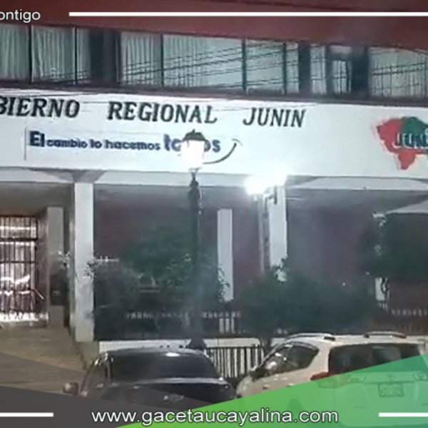 El Gobierno Regional de Junín reafirma sus responsabilidades frente a la Mancomunidad Regional de Los Andes