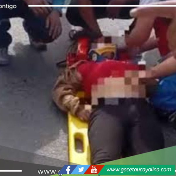 Accidente en Huánuco deja una joven fallecida y un herido