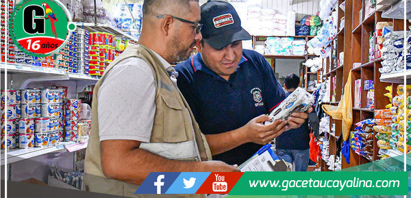 Municipalidad de Sepahua incauta productos vencidos en comercios locales