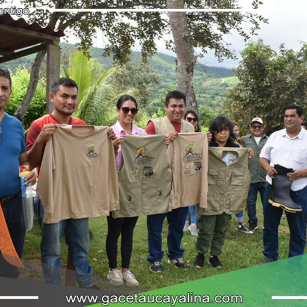 San Martín: se entregan uniformes y equipos a los guardaparques del Área de Conservación Regional Cordillera Escalera