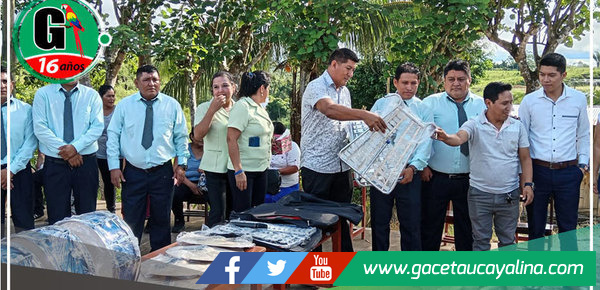 Alcalde Wilmer Saavedra Gómez Entrega Instrumentos Musicales a Escuela de San Juan Bautista