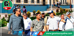 Gobernador de Loreto realiza inspección final a la alameda turística de Iquitos