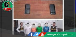 Desarticulan banda criminal llamado "Los roba celulares"
