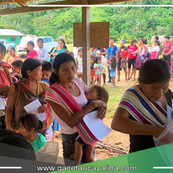 Atención integral de salud llega a comunidades nativas en Ucayali con más de 2,600 servicios prestados
