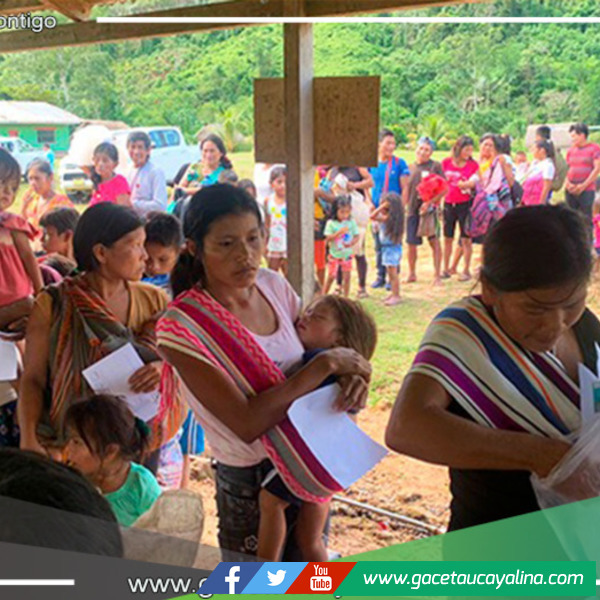 Atención integral de salud llega a comunidades nativas en Ucayali con más de 2,600 servicios prestados