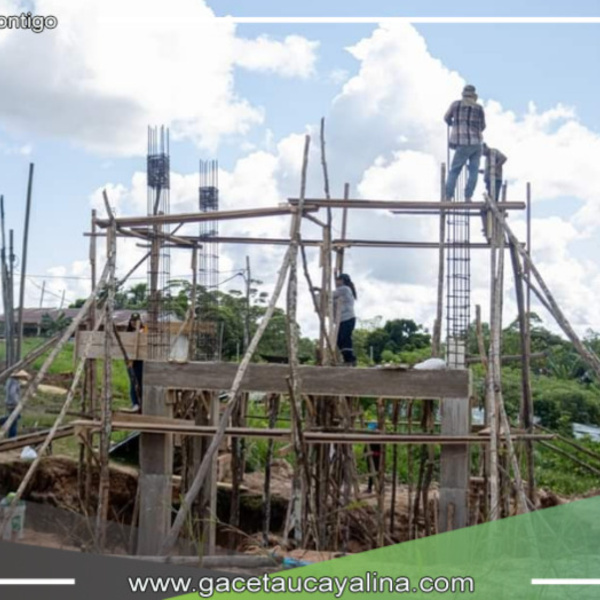 Municipalidad de Alto Amazonas construye tanque elevado en A.H. Santa María