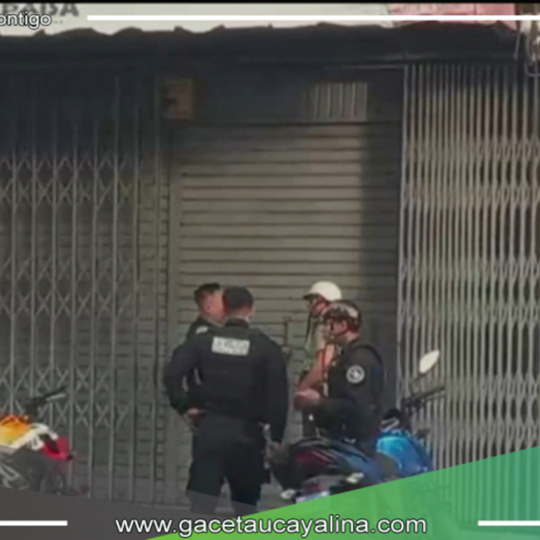 Loreto: delincuentes perforan para robar una financiera y un centro comercial frente a una comisaría