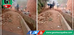 Canal de agua de Marabamba en crítico estado