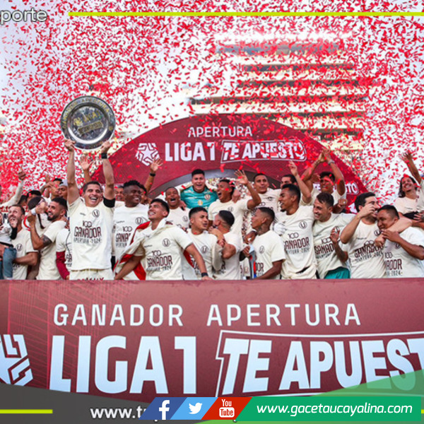 ¡Universitario Ganador del Torneo Apertura 2024!
