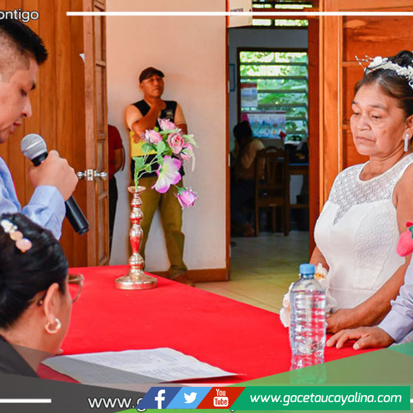 Unión de Vidas en el Matrimonio Civil Comunitario Presidido por el Alcalde de Sepahua