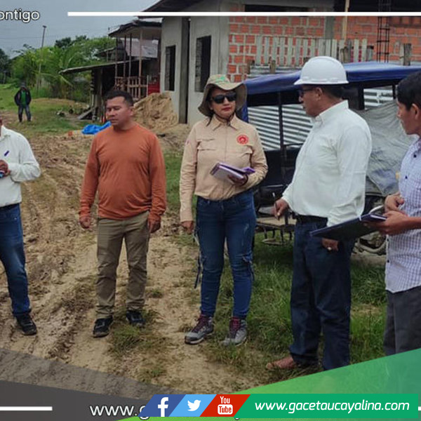 Visita del alcalde de Ucayali al barrio 25 de octubre para atender necesidades prioritarias