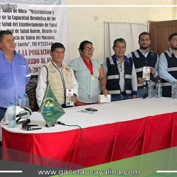 Gerente Subregional asegura continuidad de la obra del Hospital San Lorenzo