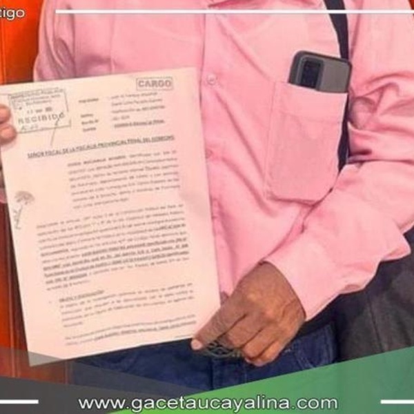 Denuncian al regidor Juan Ferreyra Ahuanari y Gene Lucio Panaifo Garces