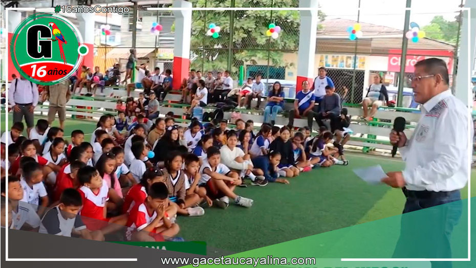 Municipalidad Provincial de Ucayali celebra el Día Internacional del Juego con juegos recreativos y sorpresas