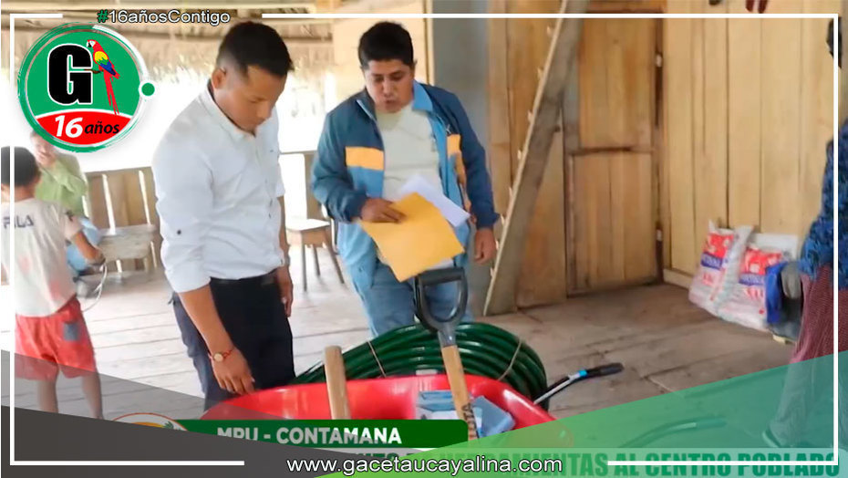 Municipalidad de Ucayali garantiza acceso al agua de calidad en San Miguel con entrega de Kits de herramientas