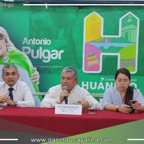 Malestar del Gobernador Regional por presuntas irregularidades en la construcción del Puente Tingo María – Castillo Grande