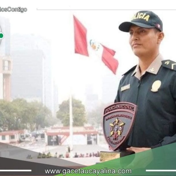 Policía de Iquitos es condecorado en Lima 