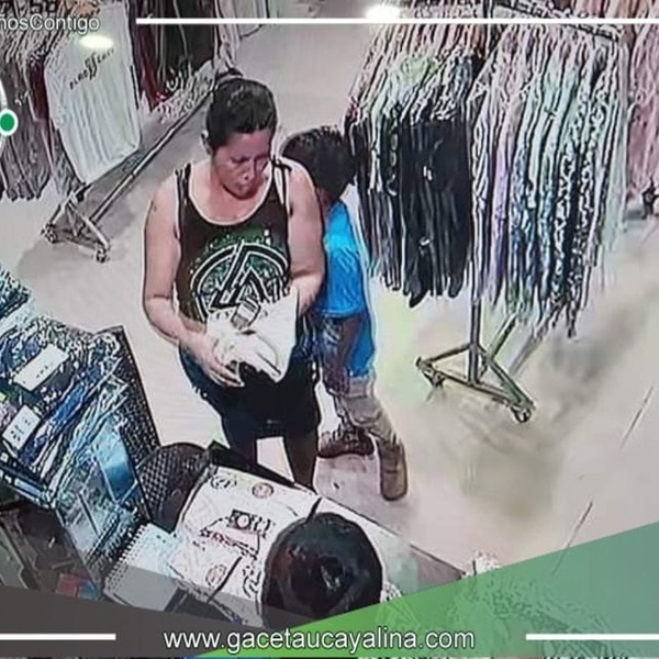 Madre utiliza a sus hijos menores de edad para robar celular de alta gama