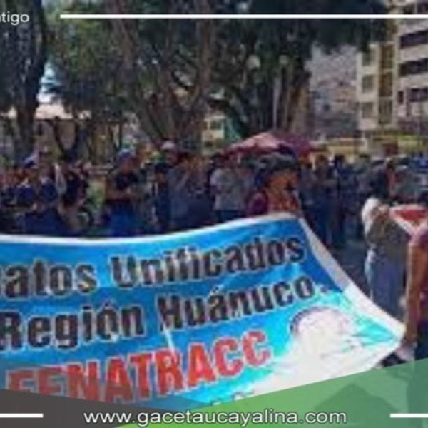 Los trabajadores de construcción civil exigen respeto a sus derechos laborales 